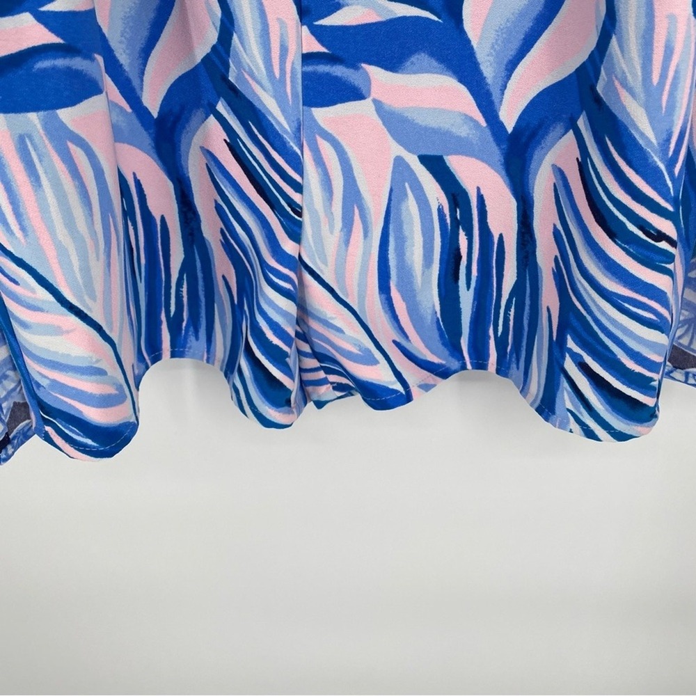 Lilly Pulitzer Donna Romper Pink Tropics Tint Resortwear Costal Vacation Size 00 - Picture 5 of 11
